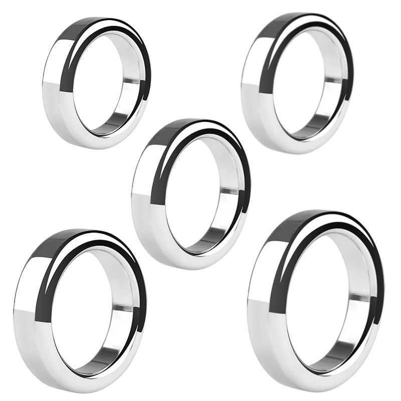 Chrome Stainless Steel Cock Ring