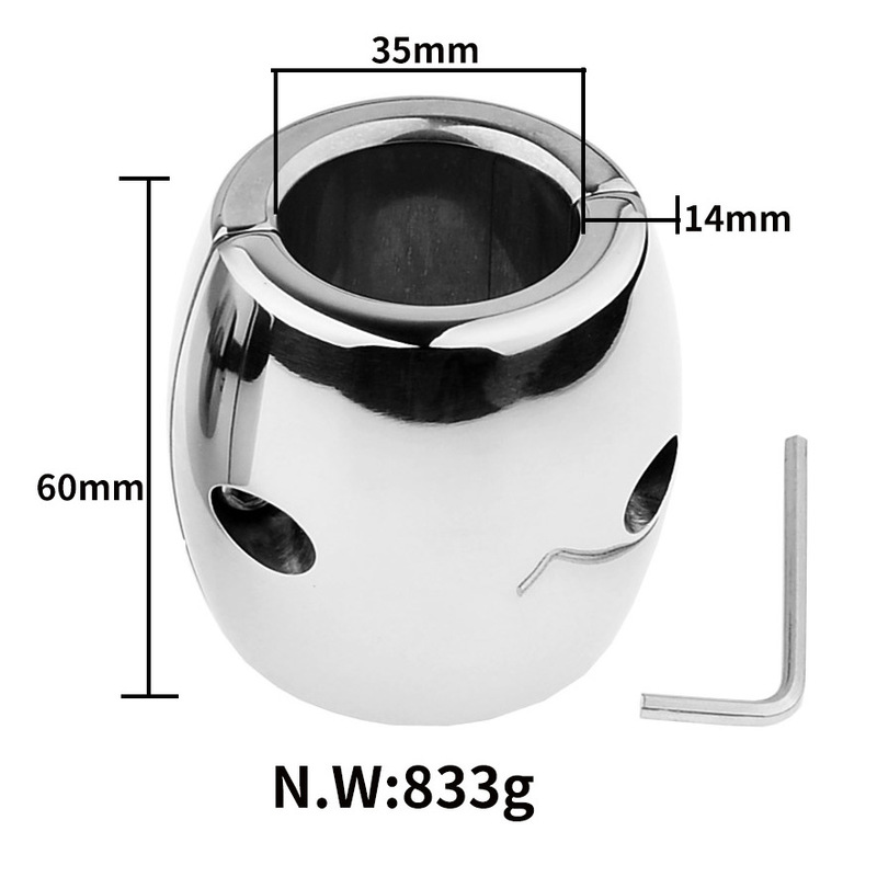 (image for) Heavy Bondage Stainless Steel Ball Stretching -Screw