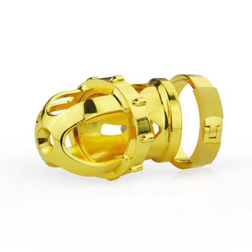 (image for) Gold Kinger Male Chastity Device