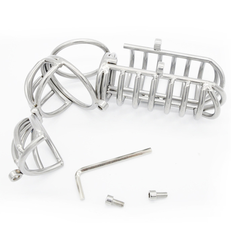 (image for) Cock and Ball Prison Male Chastity - 4” Long