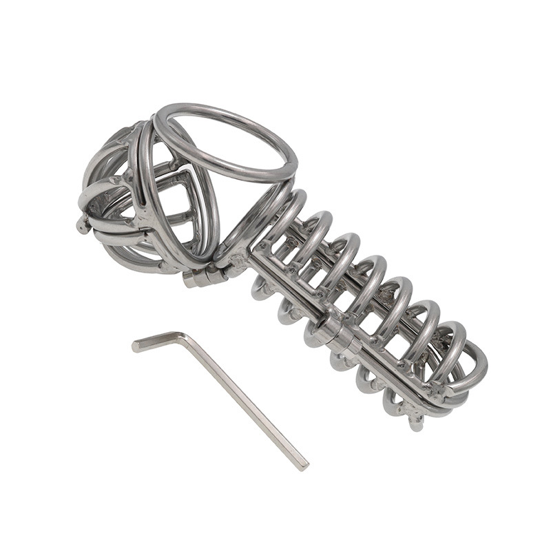 (image for) Cock and Ball Prison Male Chastity - 4” Long