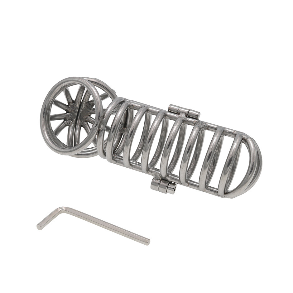 (image for) Cock and Ball Prison Male Chastity - 4” Long