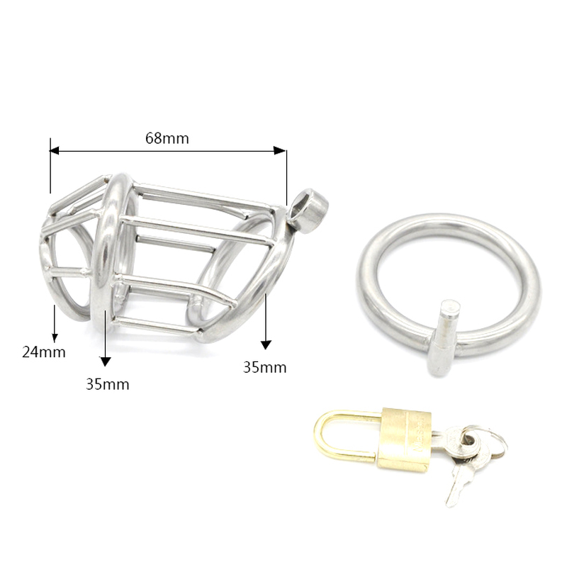 (image for) Penal Code Locking Male Chastity Cage