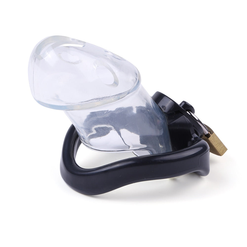(image for) Rikers Locking Chastity Device - Transparen