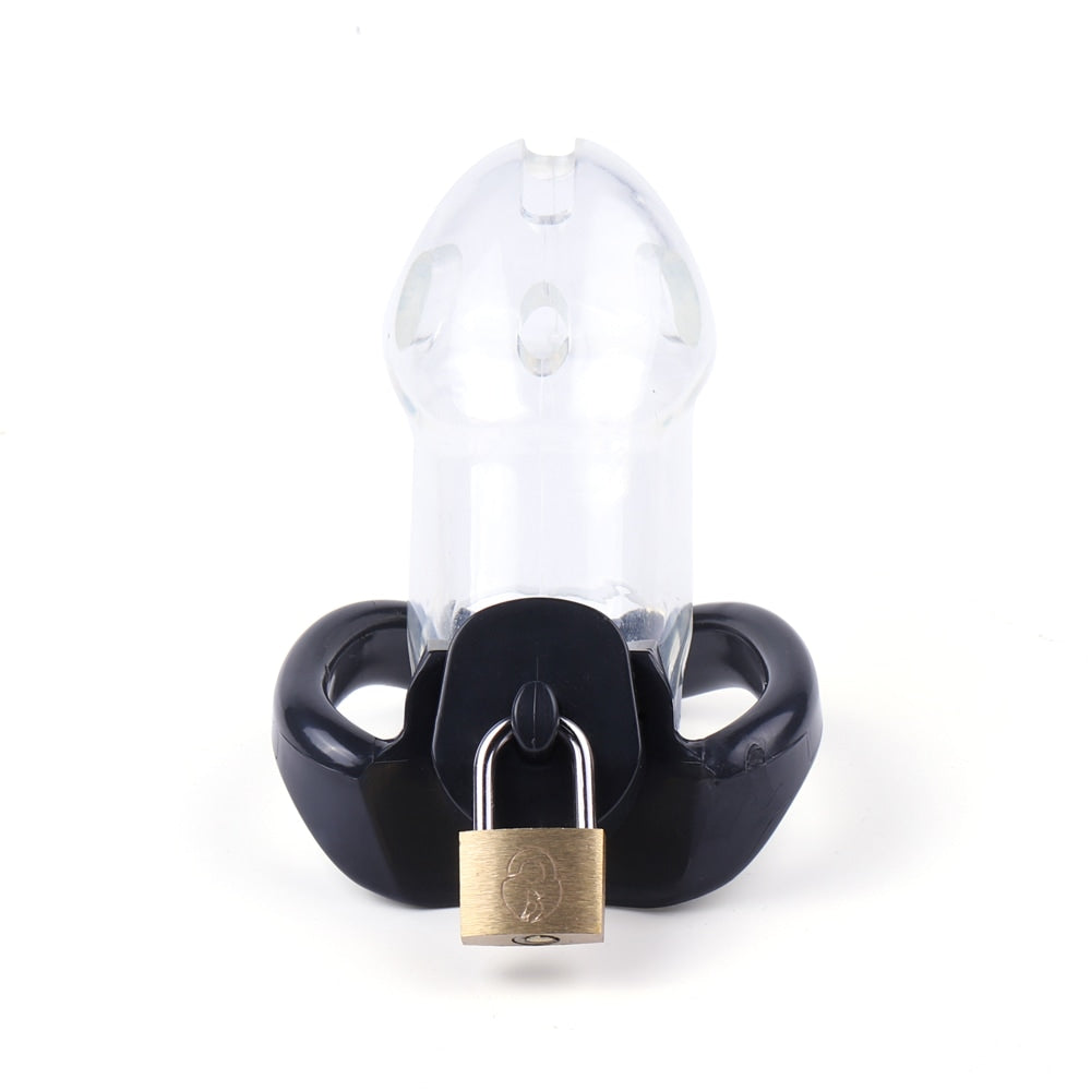 (image for) Rikers Locking Chastity Device - Transparen