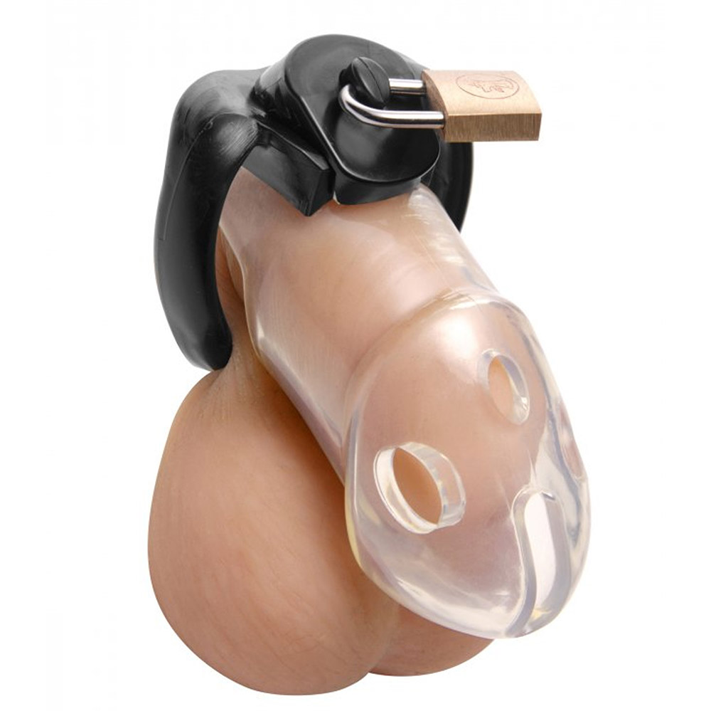 (image for) Rikers Locking Chastity Device - Transparen