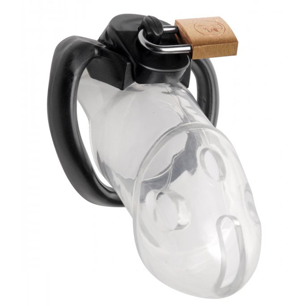 (image for) Rikers Locking Chastity Device - Transparen
