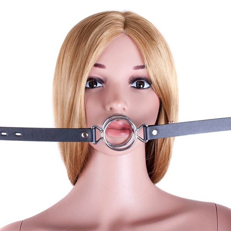 (image for) Double Metal Locking Ring Gag