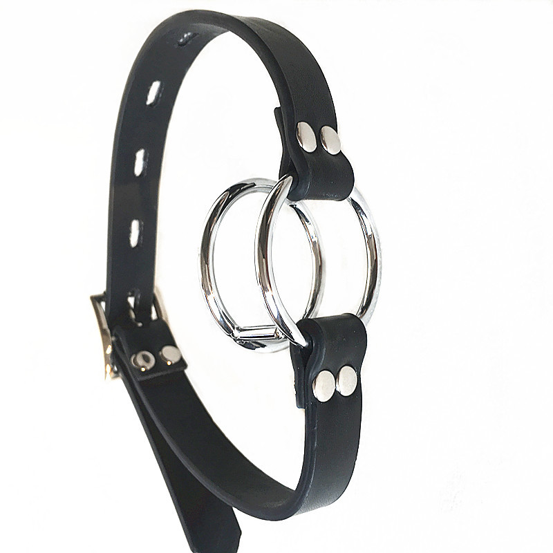 (image for) Double Metal Locking Ring Gag
