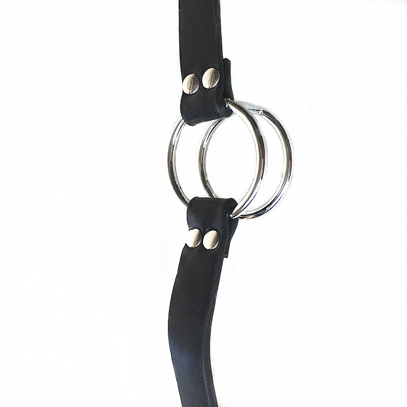 (image for) Double Metal Locking Ring Gag