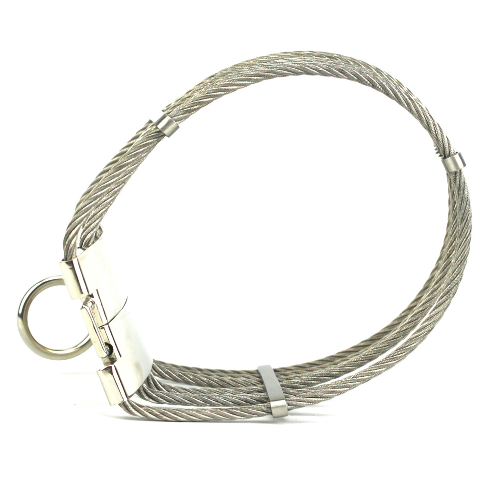 (image for) Steel Wire Neck Collars For Male And Female