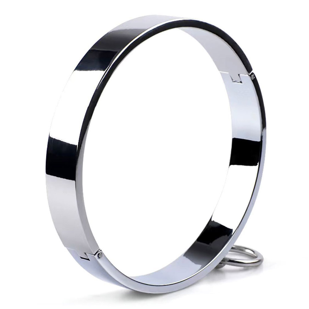 (image for) Chrome Collar with Nipple Clamps