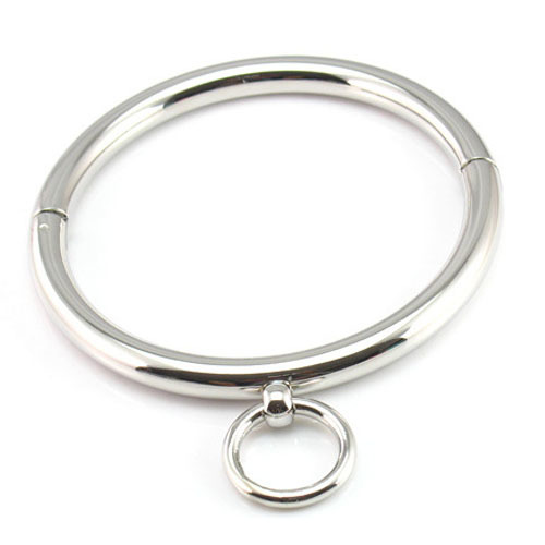 (image for) Steel Neck Slave Collar Restraint With C-clamps