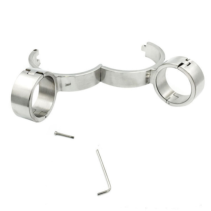 (image for) Heavy Duty Neck-Wrist Siamese Handcuffs