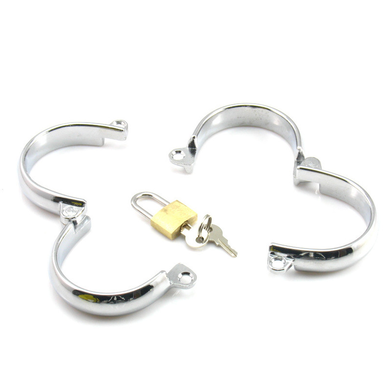 (image for) Chrome Wrist / Ankle Cuffs with Lock