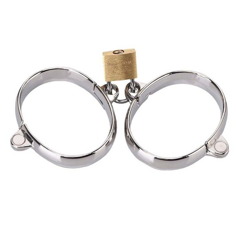 (image for) Chrome Wrist / Ankle Cuffs with Lock