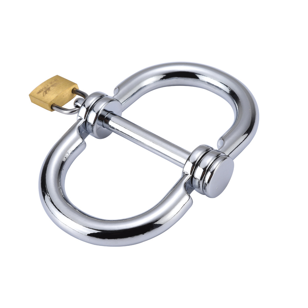 (image for) Handcuffs with Brass Lock