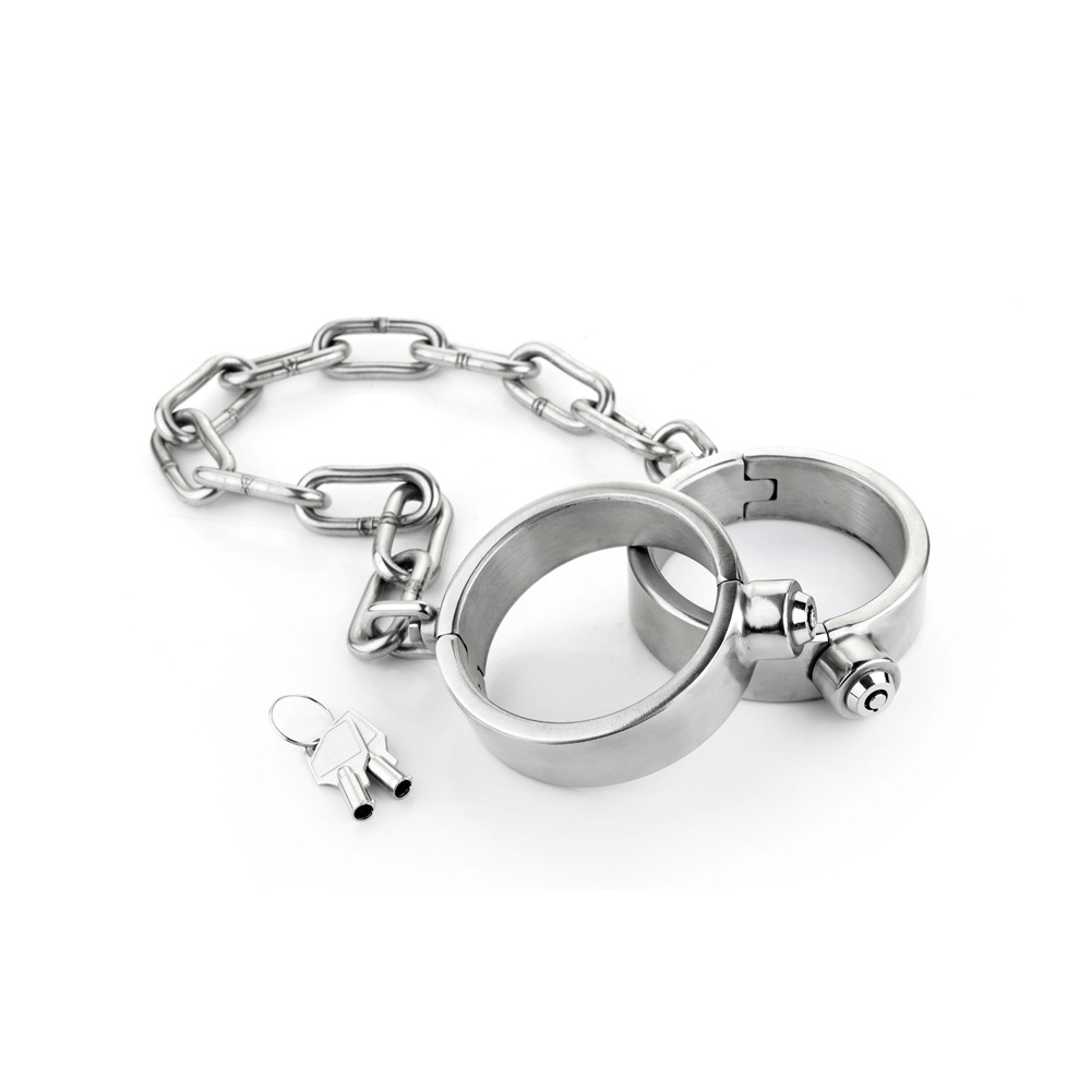 Press Lock Stainless Steel Wrist & Ankle Cuffs