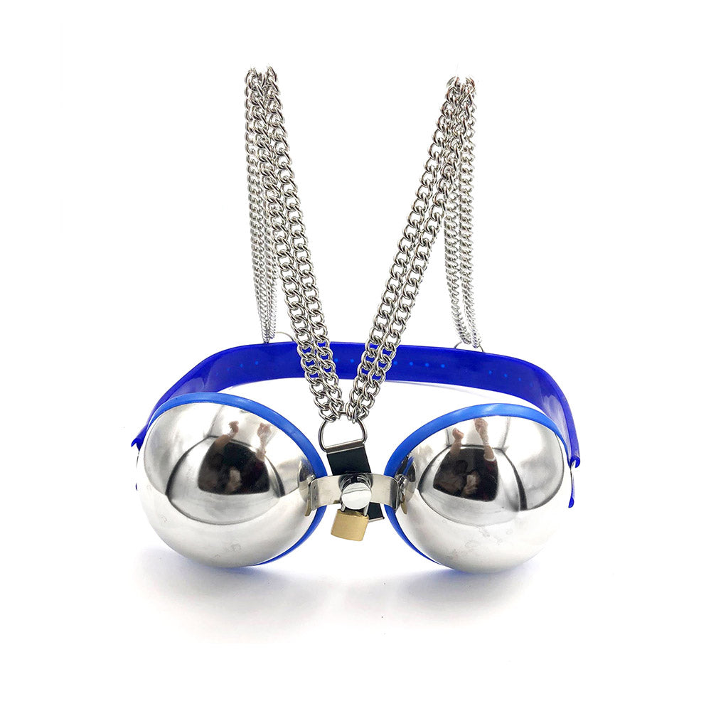 (image for) Female Stainless Steel Bra Chastity