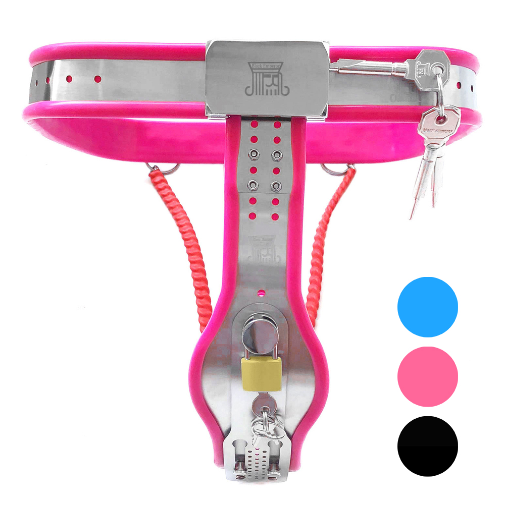 Locking Steel Female Chastity Belt