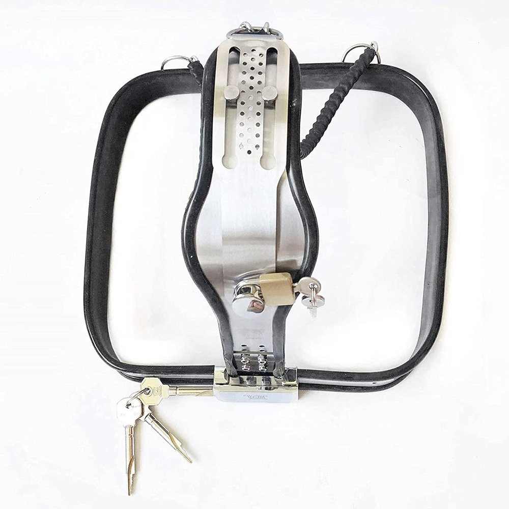 (image for) Locking Steel Female Chastity Belt