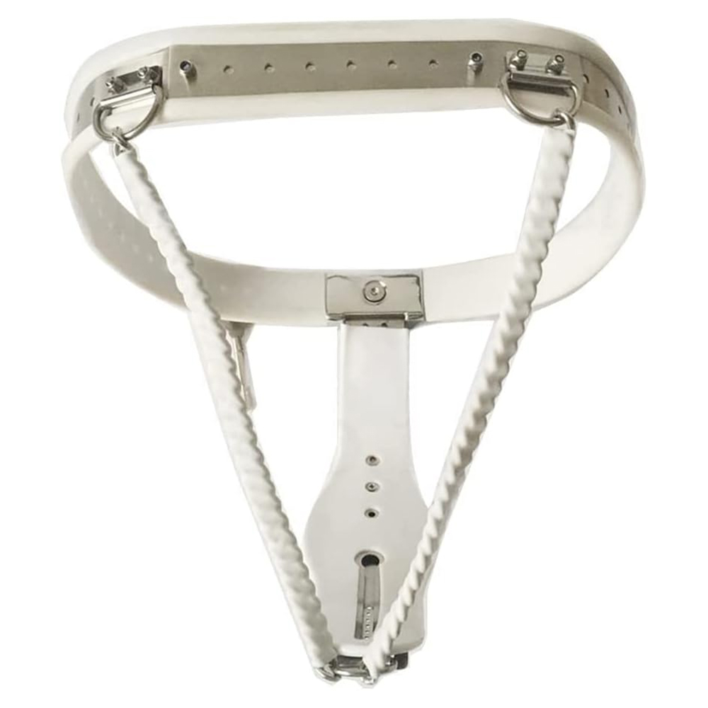 Locking Steel Female Chastity Belt