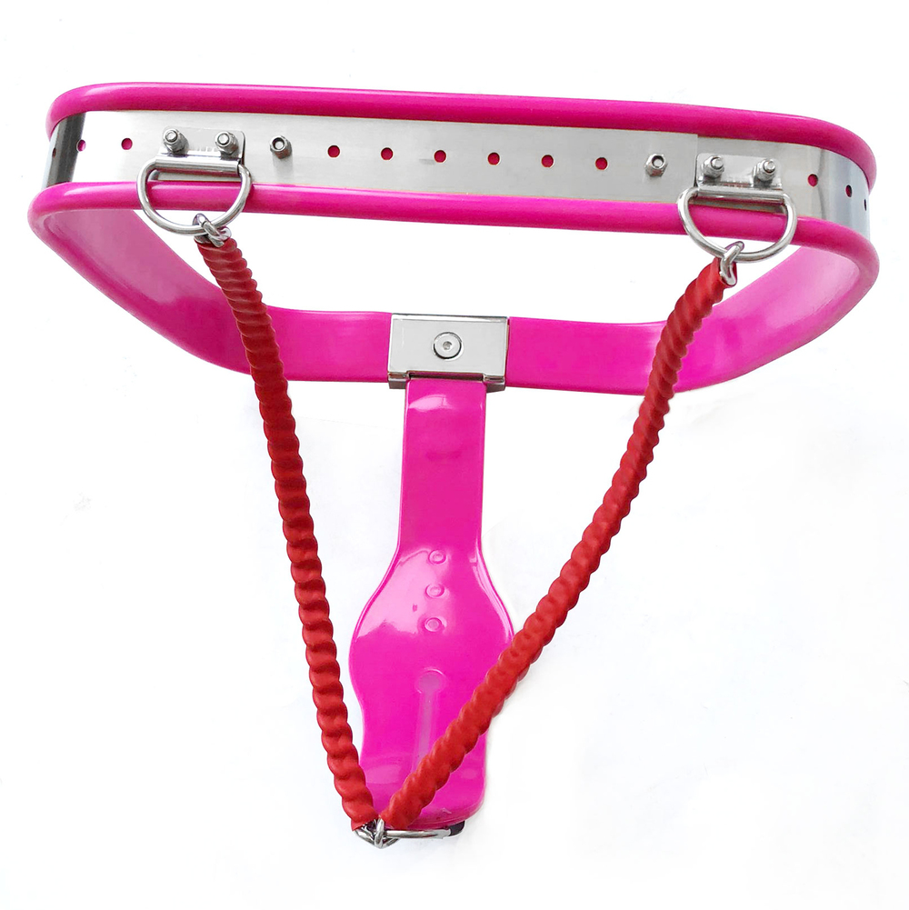 (image for) Locking Steel Female Chastity Belt