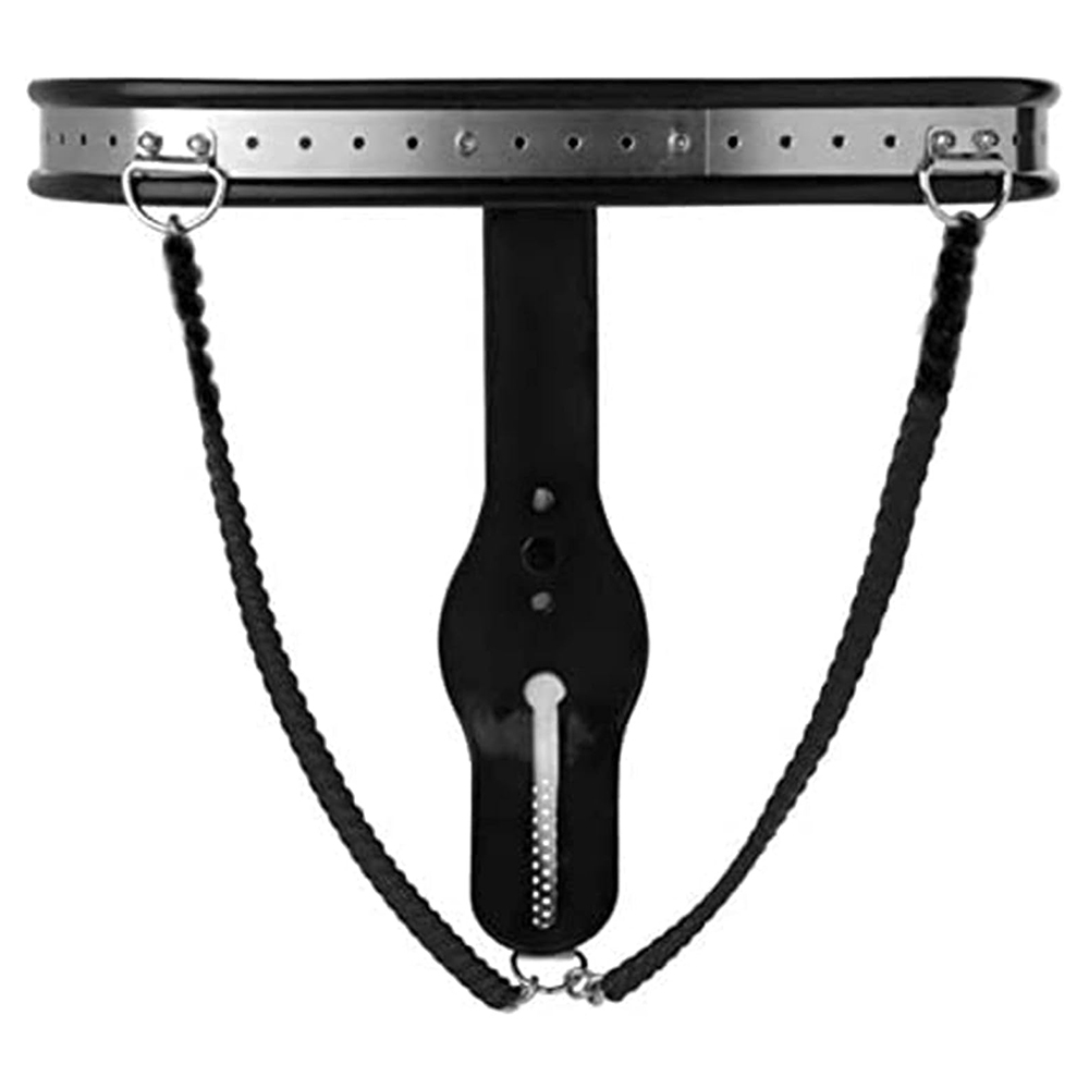(image for) Locking Steel Female Chastity Belt