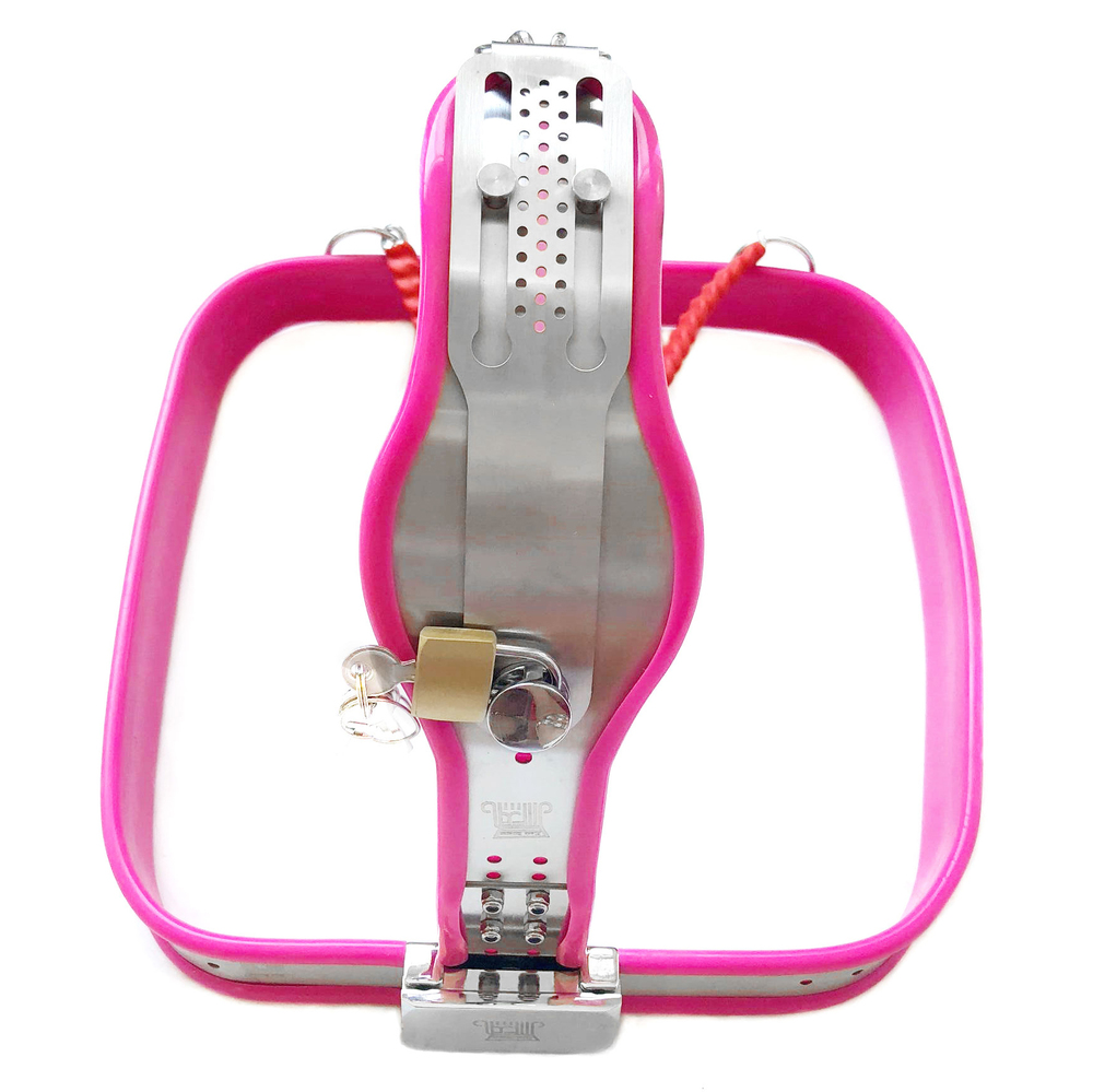 (image for) Locking Steel Female Chastity Belt