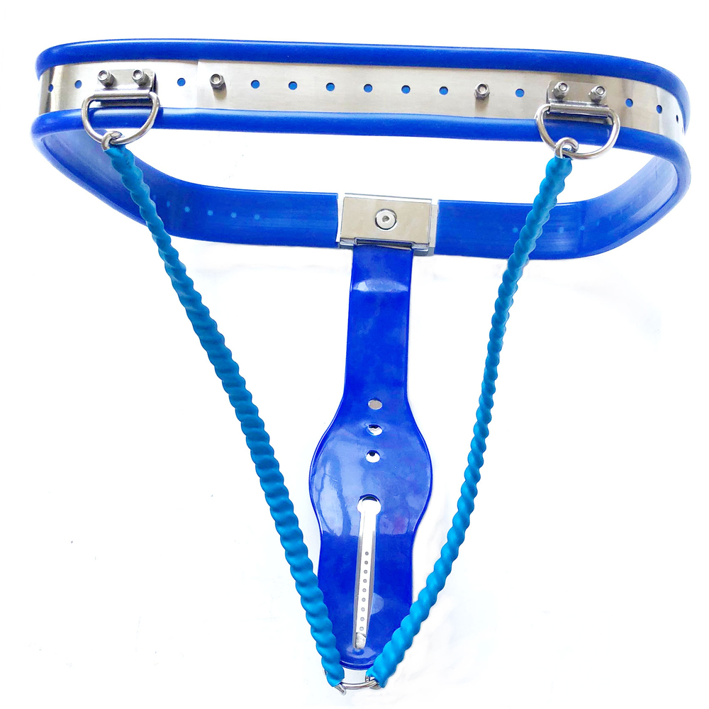 (image for) Locking Steel Female Chastity Belt