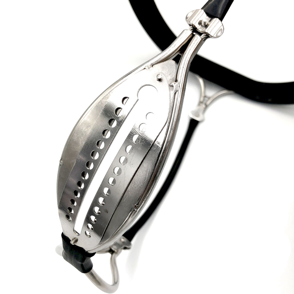 (image for) Invisible Lockable T-Back Chastity Panties with Hole