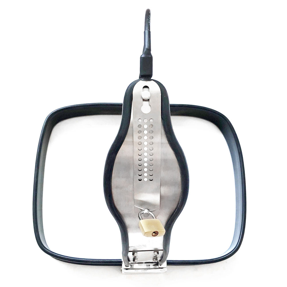 (image for) Curve-T Premium Female Chastity Belt with Locking Cover