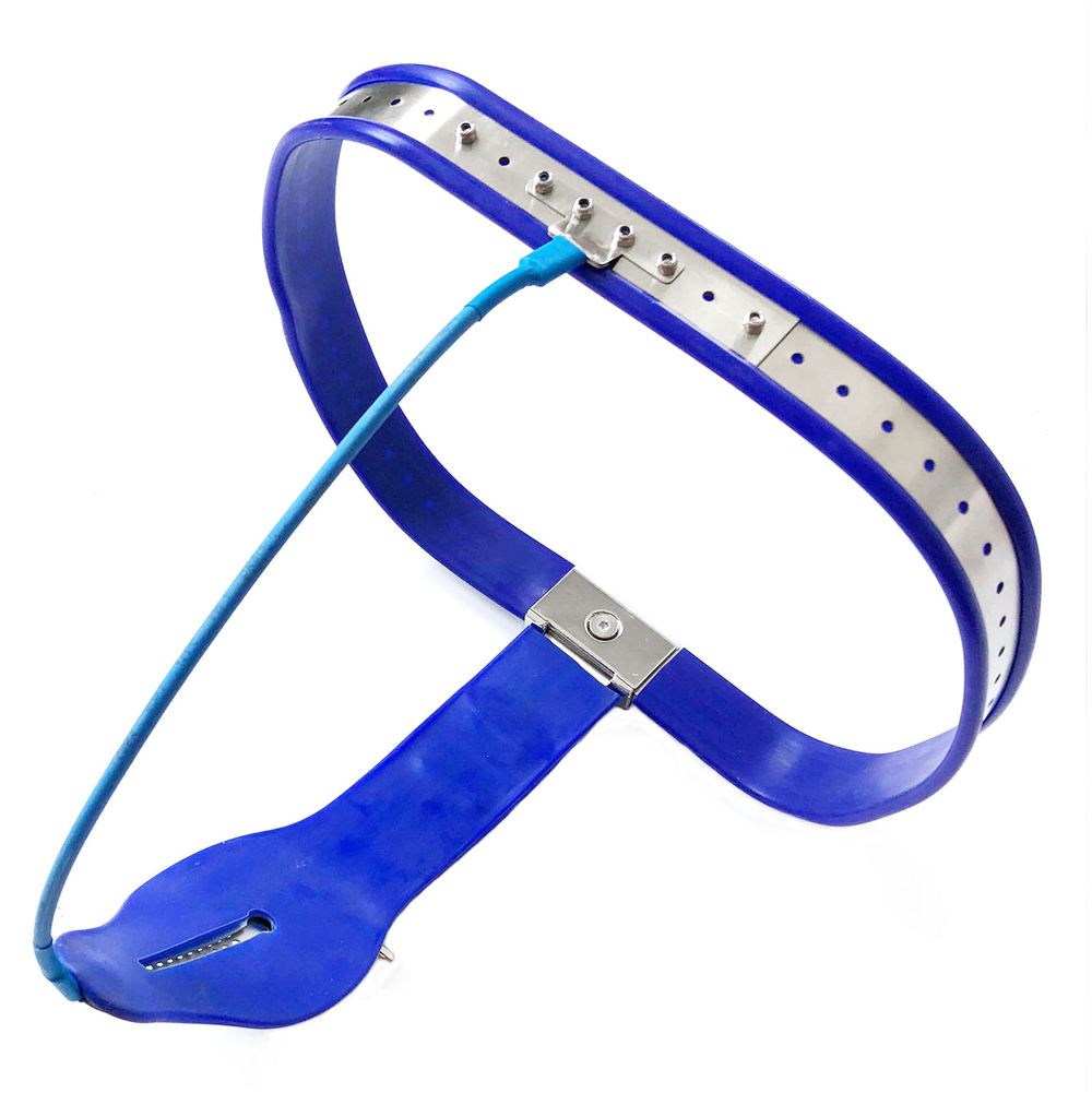 (image for) Curve-T Premium Female Chastity Belt with Locking Cover