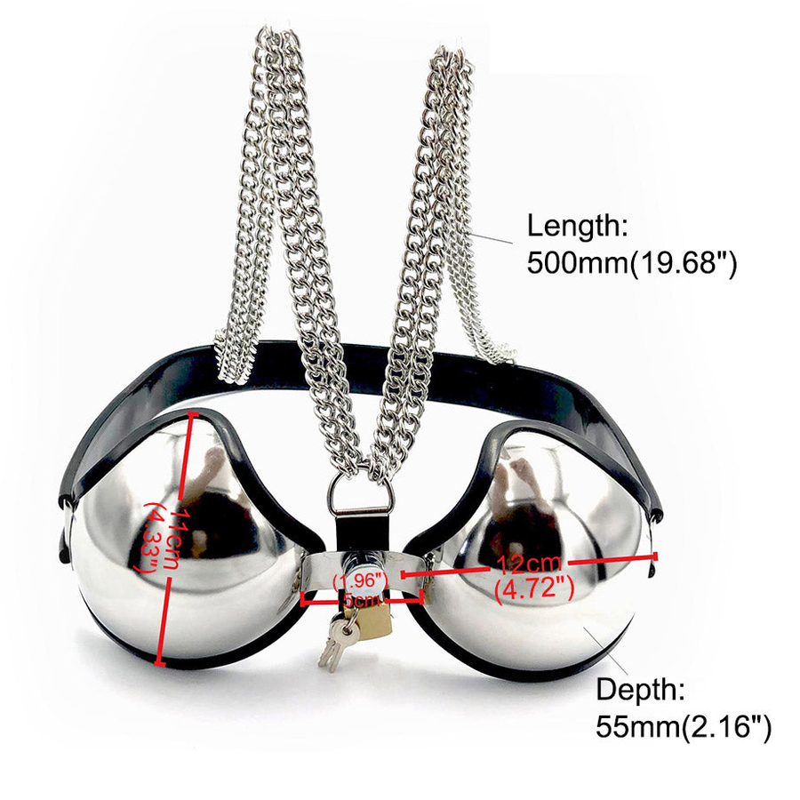 (image for) Unisex Fully Adjustable Stainless Steel Bra