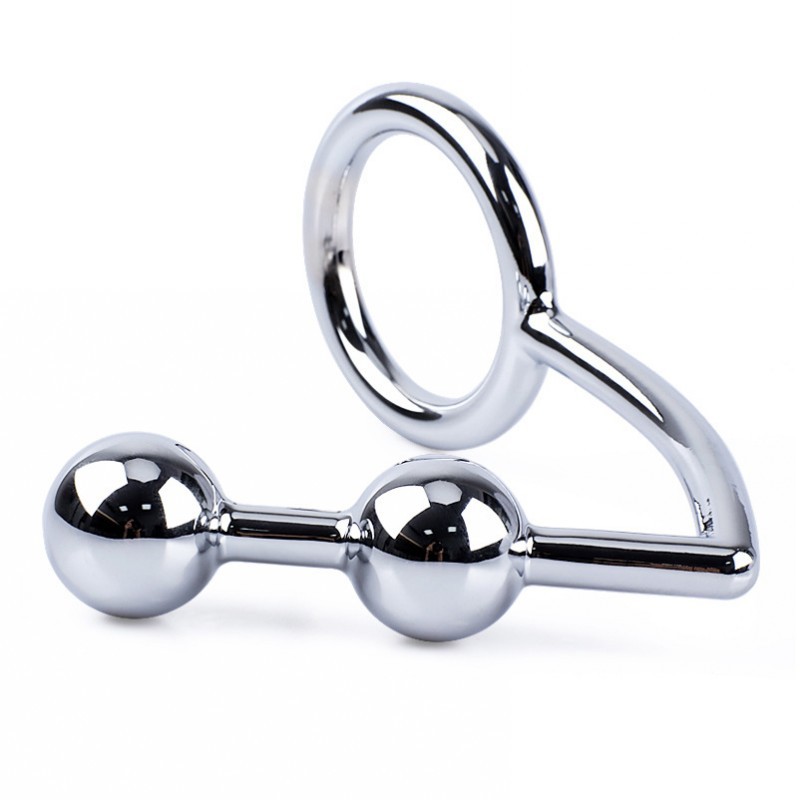 (image for) Ass Hook with Ring - Double Ball