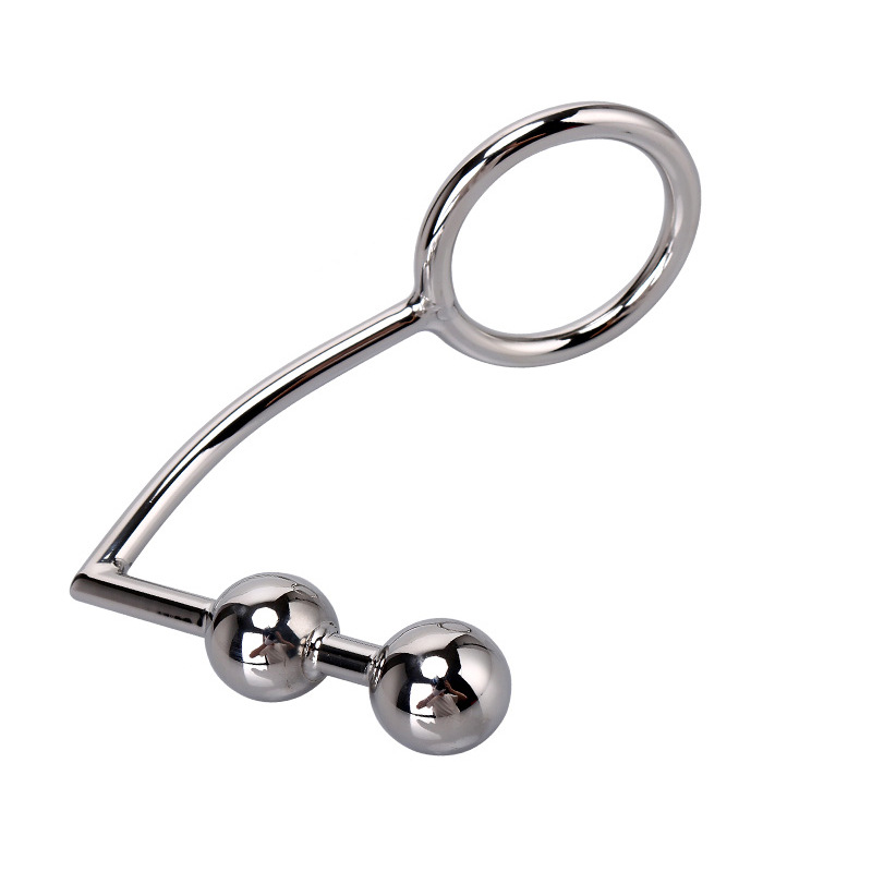 (image for) Ass Hook with Ring - Double Ball