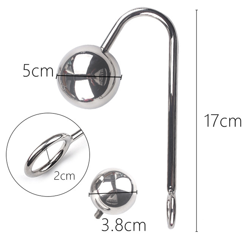 (image for) The Rope Master Anal Hook With Removable Ball