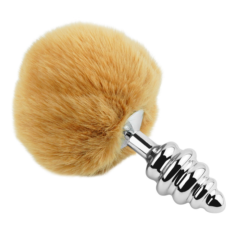 (image for) Ball Tail Screw Thread Anal Plug