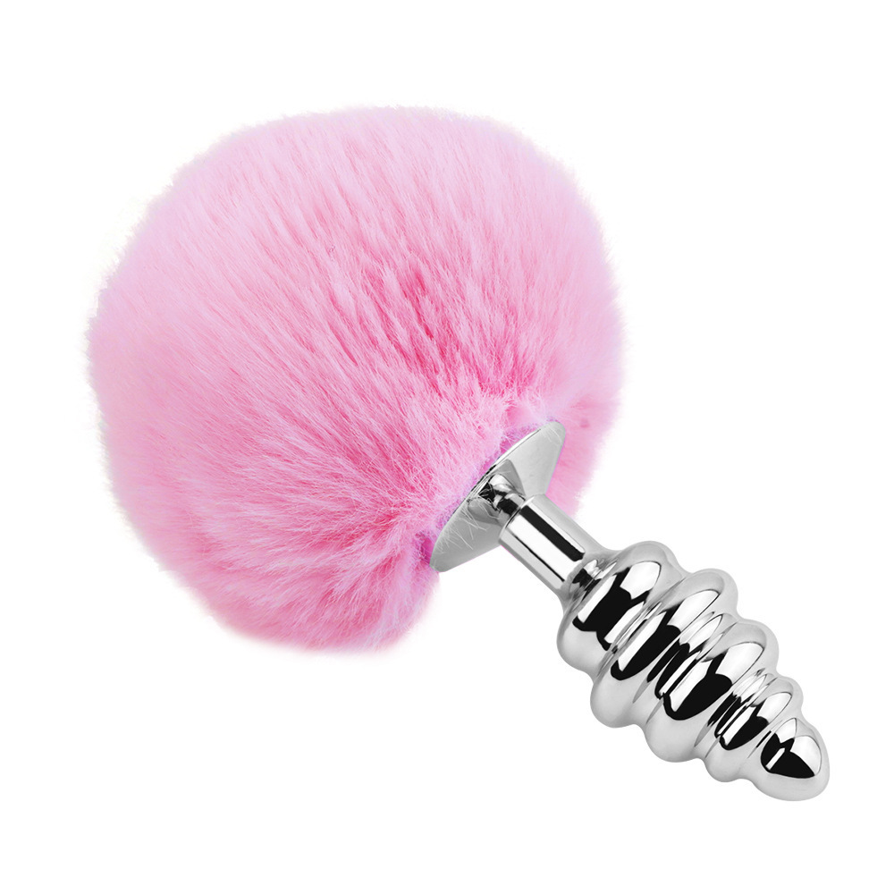 (image for) Ball Tail Screw Thread Anal Plug