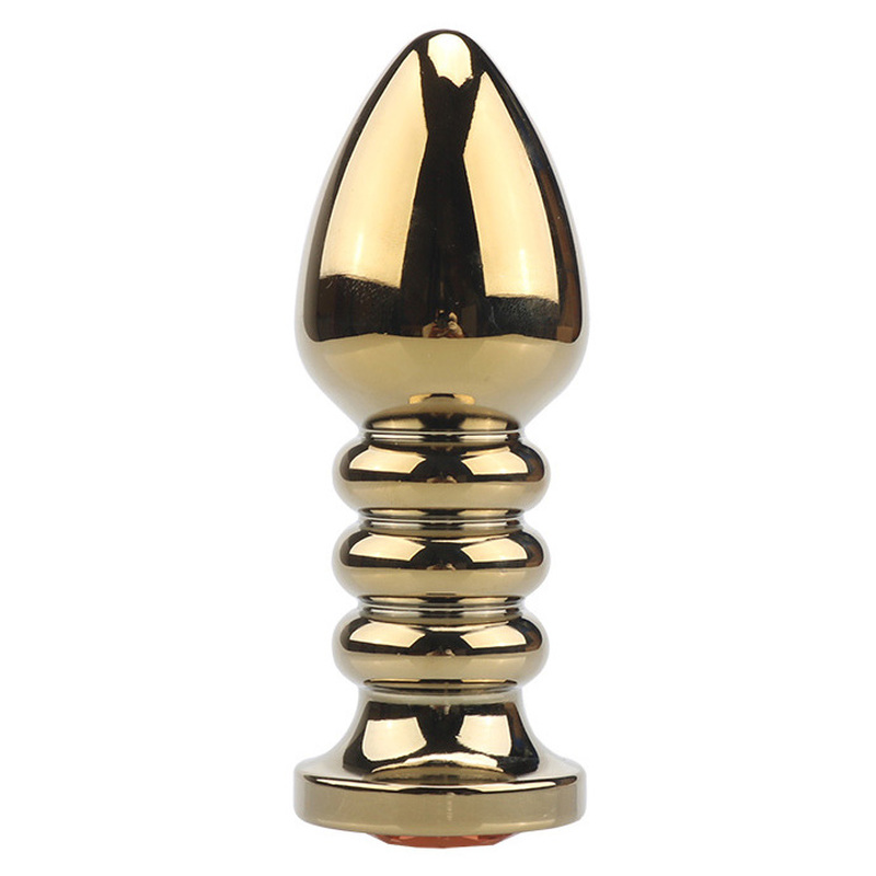 (image for) Screw Golden Anal Beads
