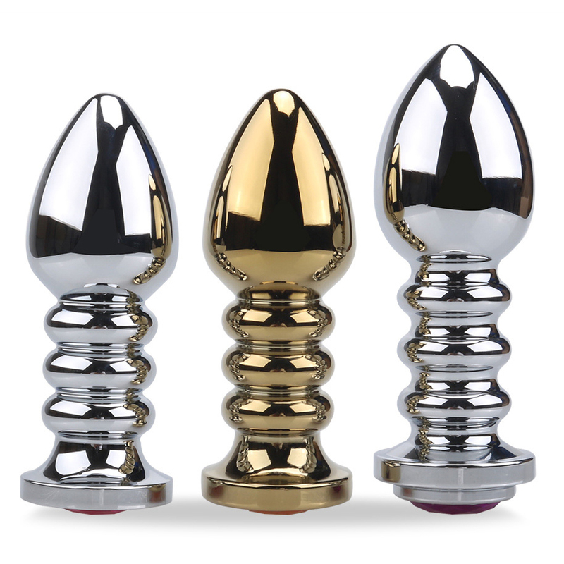 (image for) Screw Golden Anal Beads
