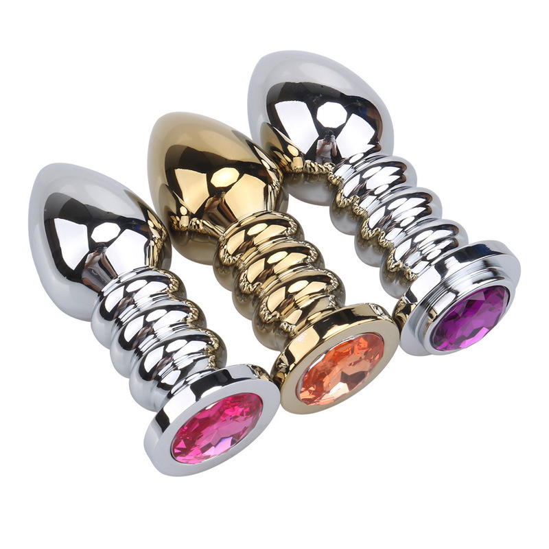 (image for) Screw Golden Anal Beads