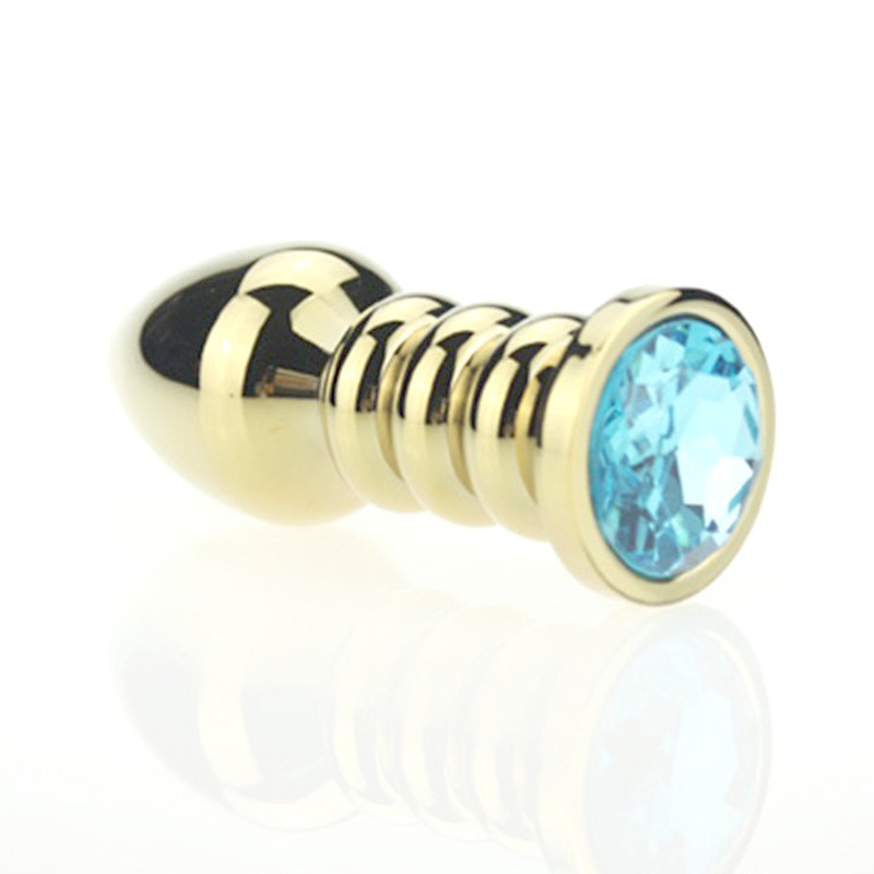 (image for) Screw Golden Anal Beads