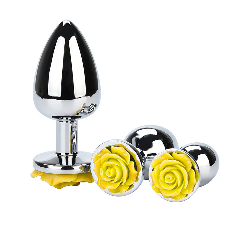 (image for) Flower Stainless Steel Butt Plug