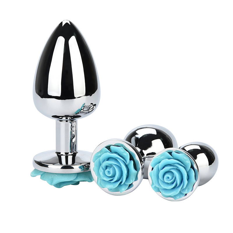 (image for) Flower Stainless Steel Butt Plug