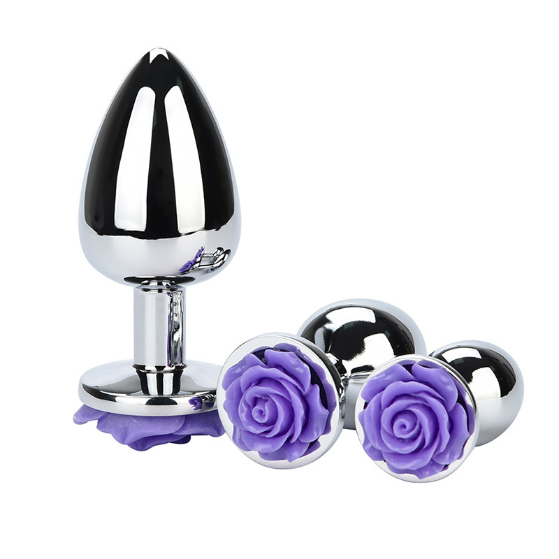 (image for) Flower Stainless Steel Butt Plug