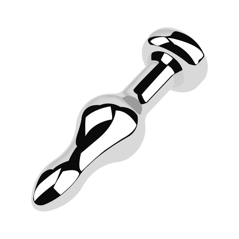 (image for) Silver Color Advanced Aluminum Butt Plug