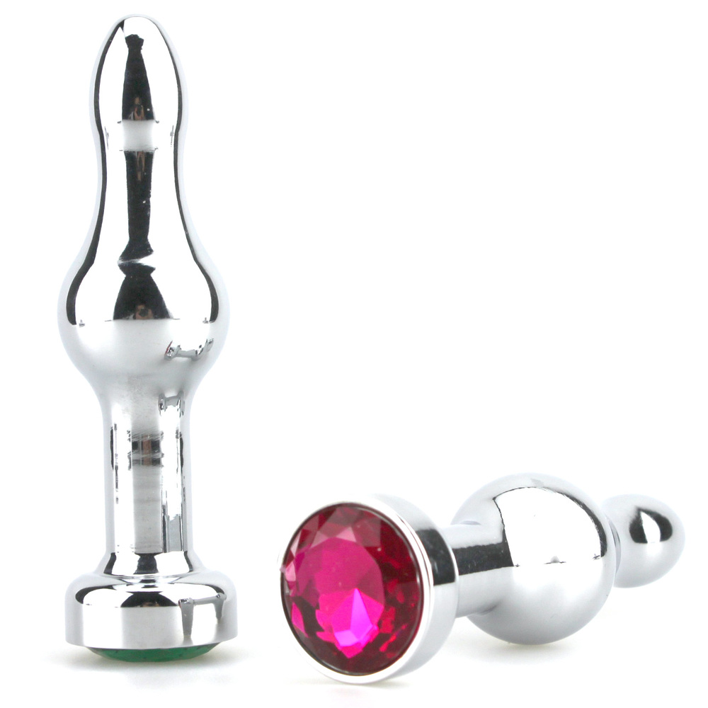 (image for) Silver Color Advanced Aluminum Butt Plug