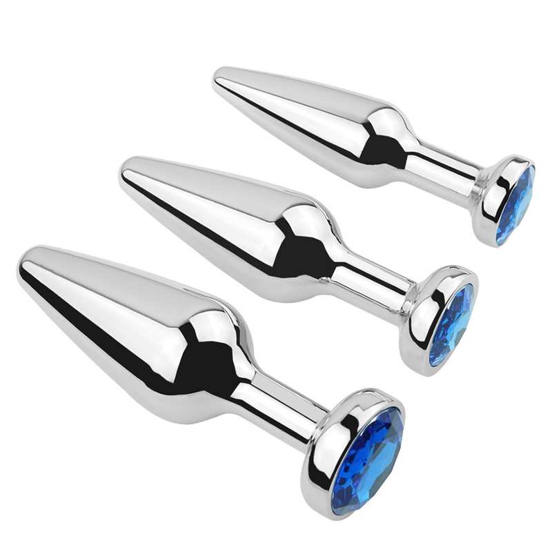 (image for) Silver Basics Aluminum Anal Plug