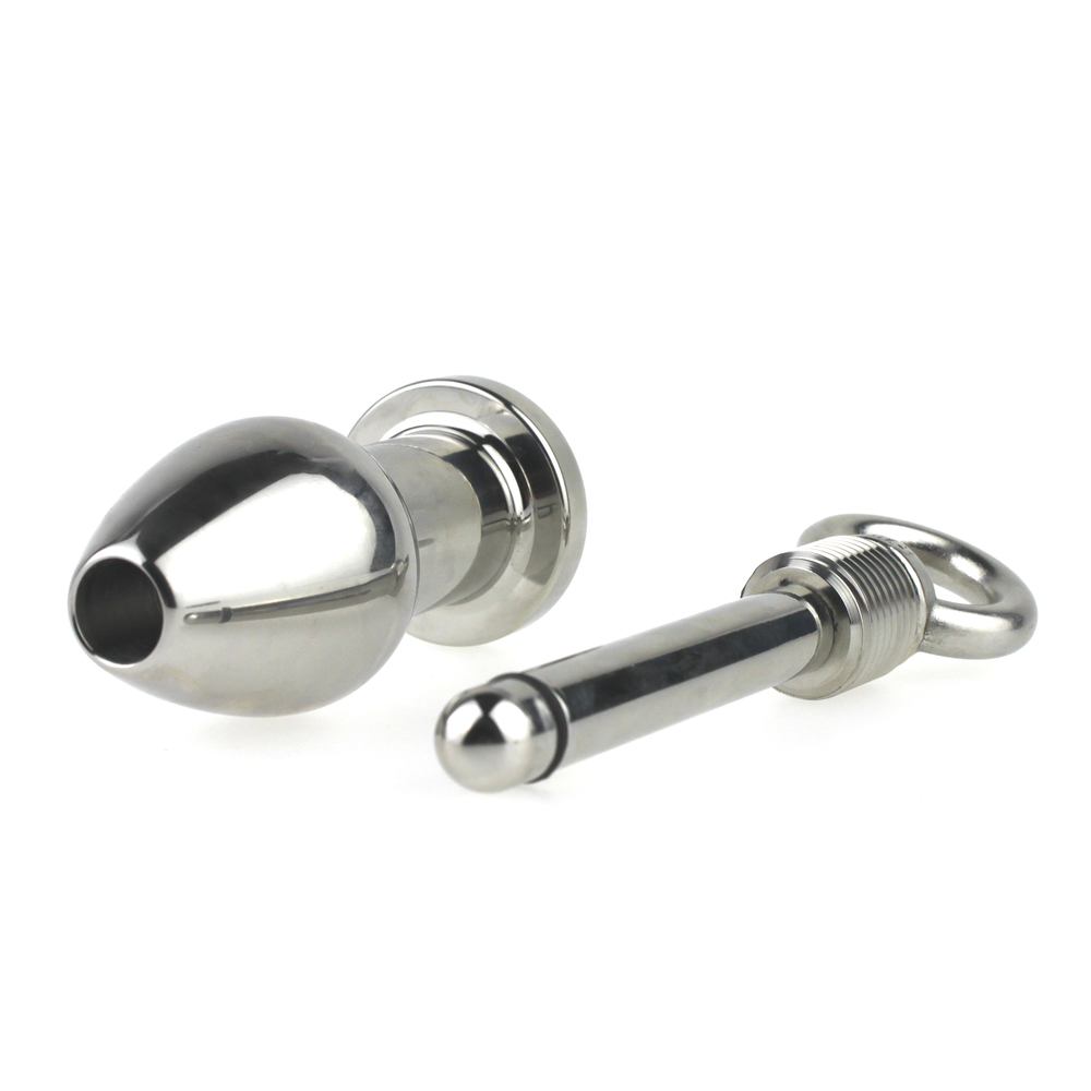 (image for) Silver Tunnel Plug with Removable Core